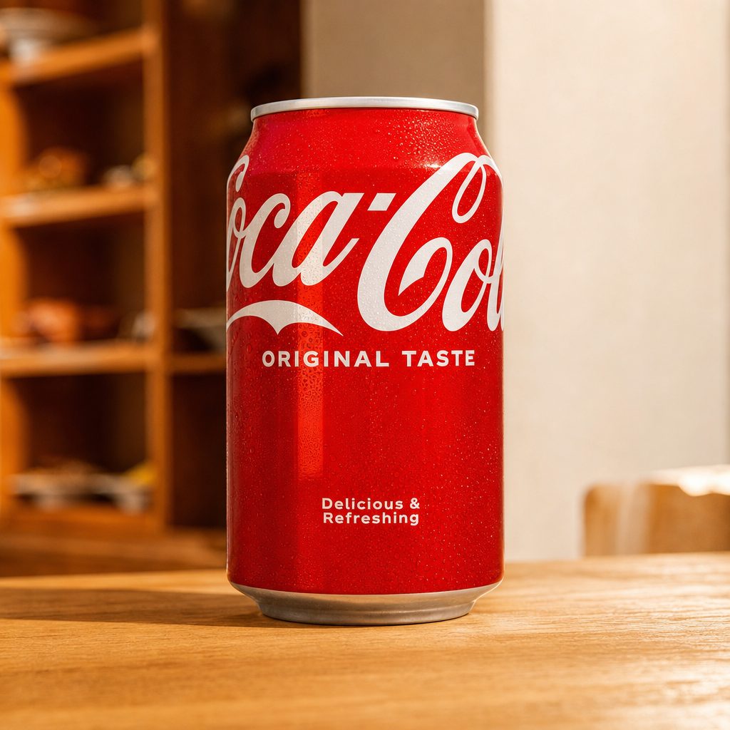Coke (can).