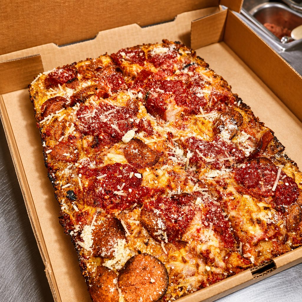 Deep Dish Pepperoni.