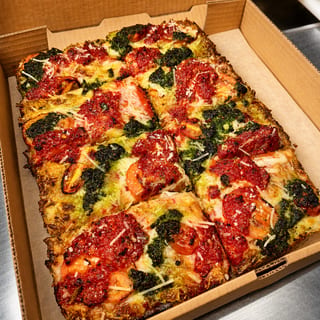 Deep Dish Margherita
