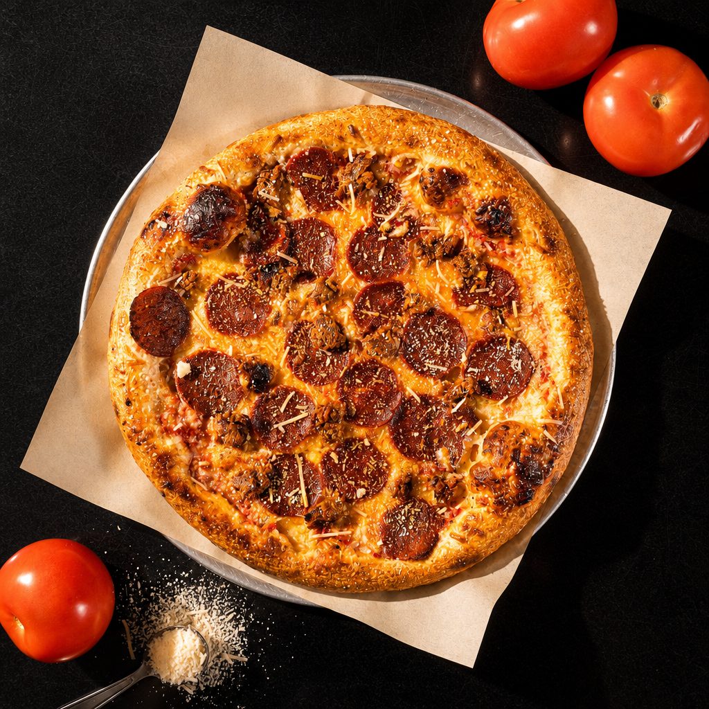 Pepperoni & Sausage.