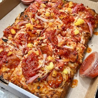 Deep Dish Hawaiian